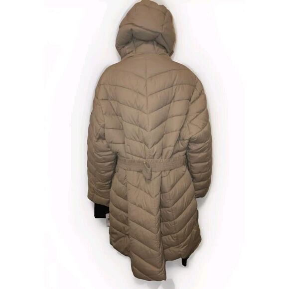 NWT! Jessica Simpson Women's Winter Coat Tan Packable Quilted Puffer 2XL - Picture 5 of 12